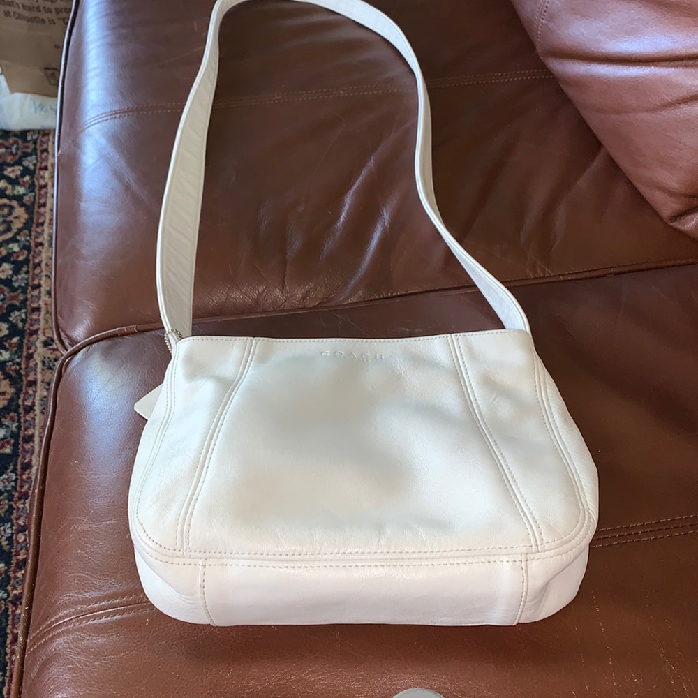 Vintage Coach Bag white